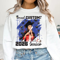 Custom Family Graduation Shirt, Senior 2026 Family Matching Shirt, Class of 2026 Tee, Proud Graduate Family Shirt, Graduation Gifts