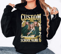 Custom Graduation 2026 Shirt, Custom Photo Graduate Shirt, Family Graduation Shirt, Senior Class of 2026 Tee, Grad Party Shirt, Grad Gifts