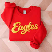 Custom 3D Puff Print Team Name Sweatshirt, Personalized Puff Writing Sweatshirt, Embossed Mascot Tee, 3D Glitter Puff Print, School Sports Shirt