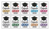 Personalized Graduation 2026 Garden Flag, Class of 2026 Yard Flag, Congrats Grad Flag, Graduation Party Decor, Senior Celebration Gift