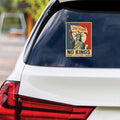 No Kings in America 250 Years Protest Vinyl Sticker, Resist Hate Decal, Anti-Trump Resistance, Resist Fascism Car Bumper Sticker, 6