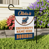 Personalized College Bound Garden Flag, Class of 2026 Flag, Senior 2026 Graduation Flag, Future College Banner, Graduation Decor Gift