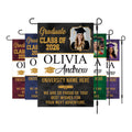 Personalized Graduation Garden Flag Class of 2026, Custom Photo Yard Sign Flag, Senior 2026 Graduation Flag, Graduation Decor Gift