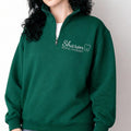 Personalized Dental Embroidered Quarter Zip Sweatshirt, Dentist Orthodontist Pullover, Custom Dental Hygienist Gift Apparel
