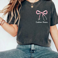 Custom Nurse Sweatshirt, Bow Stethoscope Shirt, Personalized Nurse Tee, Healthcare Worker Shirt, Doctor Nurse Shirt, Gifts for Nurses