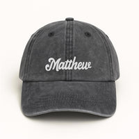 Embroidered Hat, Monogrammed Hat, Personalized Hat, Custom Name Hat