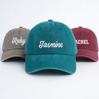 Embroidered Hat, Monogrammed Hat, Personalized Hat, Custom Name Hat