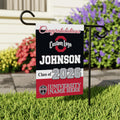 Personalized College Graduation Garden Flag, Double-Sided Custom School, University Logo, Class of 2026 Yard Sign, Graduate Celebration Flag