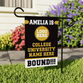 Personalized College Graduation Garden Flag, Double-Sided Custom School, University Logo, Class of 2026 Yard Sign, Graduate Celebration Flag