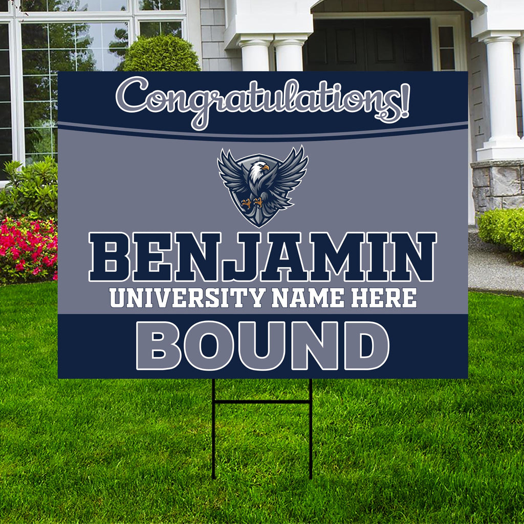 Class Signboard Personalized College Bound Yard Sign Class of 2026, Graduation Yard Si ...