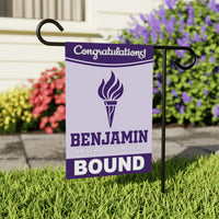 Personalized College Graduation Garden Flag, Double-Sided Custom School, University Logo, Class of 2026 Yard Sign, Graduate Celebration Flag