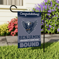 Personalized College Graduation Garden Flag, Double-Sided Custom School, University Logo, Class of 2026 Yard Sign, Graduate Celebration Flag