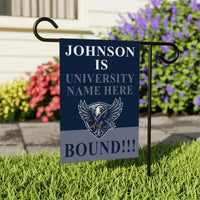 Personalized College Graduation Garden Flag, Double-Sided Custom School, University Logo, Class of 2026 Yard Sign, Graduate Celebration Flag
