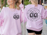 She Is Gigi Shirt, Bible Verse Shirt, Blessed Grandma Shirt, Christian Mothers Day Tee, Gift for Grandmother Shirt, Faith Gift, Front Back