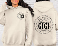She Is Gigi Shirt, Bible Verse Shirt, Blessed Grandma Shirt, Christian Mothers Day Tee, Gift for Grandmother Shirt, Faith Gift, Front Back