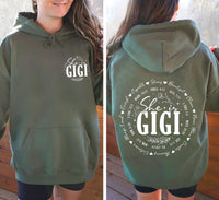 She Is Gigi Shirt, Bible Verse Shirt, Blessed Grandma Shirt, Christian Mothers Day Tee, Gift for Grandmother Shirt, Faith Gift, Front Back