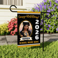 Personalized Graduation Garden Flag Class of 2026, Custom Photo Yard Sign Flag, Senior 2026 Graduation Flag, Graduation Decor Gift