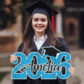Personalized Graduation 2026 Cutout Sign, Custom Name Senior 2026 PVC Sign, Class of 2026 Photo Prop, Graduation Party Decoration
