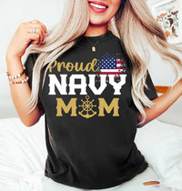 Proud U.S. Navy Family Shirt, Personalized Military Family Shirt, Boot Camp Graduation Tee, Proud Navy Mom Shirt, Military Gifts