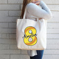 Personalized Softball Tote Bag, Custom Name Number Tote Bag, Softball Player Gift, Team Gift for Girls, Softball Mom Gift, Sports Tote Bag