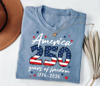 USA 250th Anniversary Shirt, 4th of July 250 Year Shirt, Independence Day Family Tee, Patriotic USA Shirt, July 4th Gifts, Gifts for Family