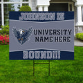 Personalized College Bound Yard Sign Class of 2026, Graduation Yard Sign Senior 2026 Sign, University Bound Grad Sign Outdoor Decoration