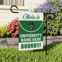 Personalized College Bound Garden Flag, Class of 2026 Flag, Senior 2026 Graduation Flag, Future College Banner, Graduation Decor Gift