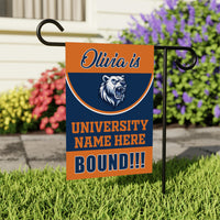 Personalized College Bound Garden Flag, Class of 2026 Flag, Senior 2026 Graduation Flag, Future College Banner, Graduation Decor Gift