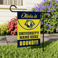 Personalized College Bound Garden Flag, Class of 2026 Flag, Senior 2026 Graduation Flag, Future College Banner, Graduation Decor Gift