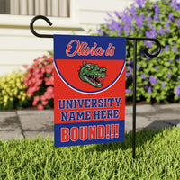 Personalized College Bound Garden Flag, Class of 2026 Flag, Senior 2026 Graduation Flag, Future College Banner, Graduation Decor Gift