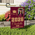Personalized Graduation Garden Flag Class of 2026, Custom Photo Yard Sign Flag, Senior 2026 Graduation Flag, Graduation Decor Gift