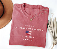 America 250th Birthday Shirt, July 4 2026 Shirt, Independence Day Tee, Patriotic USA Shirt, Unisex America Shirt, USA Gifts, Americans Gifts