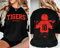 Customized Baseball Mom Shirt, Baseball Player Graphic Shirt, Your Name Number Tee, Custom Baseball Team Name Shirt, Mom's Gifts, Front Back
