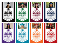 Personalized Graduation Garden Flag 2026, Custom Photo Name School Flag, Class of 2026 Yard Flag, Double Sided Outdoor Decor Gift