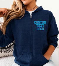 Personalized Dental Assistant Embroidered Zip Up Hoodie, Custom Name Tooth Logo Hoodie, Dental Office Workwear Gift for Women Staff
