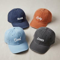 Embroidered Hat, Monogrammed Hat, Personalized Hat, Custom Name Hat