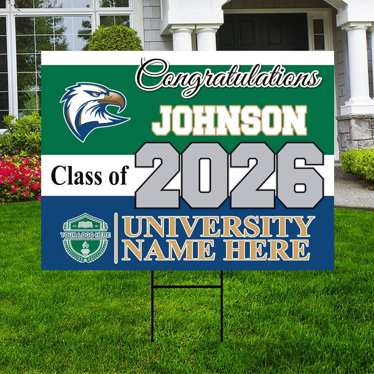 Personalized College Bound Yard Sign Class of 2026, Graduation Yard Si ...