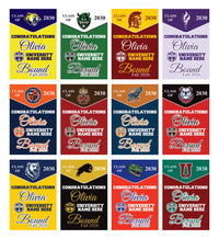 Personalized College Bound Garden Flag, Double Sided Future Graduate Custom Decor, University Bound Yard Sign, Class of 2026 Graduation Flag