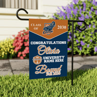 Personalized College Bound Garden Flag, Double Sided Future Graduate Custom Decor, University Bound Yard Sign, Class of 2026 Graduation Flag