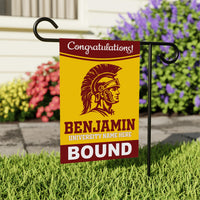 Personalized College Graduation Garden Flag, Double-Sided Custom School, University Logo, Class of 2026 Yard Sign, Graduate Celebration Flag