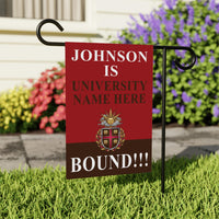 Personalized College Graduation Garden Flag, Double-Sided Custom School, University Logo, Class of 2026 Yard Sign, Graduate Celebration Flag
