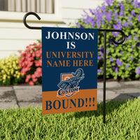 Personalized College Graduation Garden Flag, Double-Sided Custom School, University Logo, Class of 2026 Yard Sign, Graduate Celebration Flag