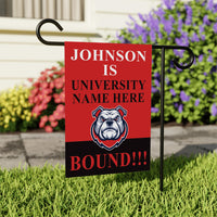 Personalized College Graduation Garden Flag, Double-Sided Custom School, University Logo, Class of 2026 Yard Sign, Graduate Celebration Flag