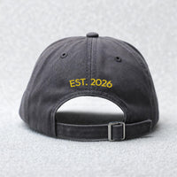 Add Name to Back or Side of Hat, Custom Back Embroidery, Side Hat Personalization, Baseball Cap Add On, Custom Text Hat Upgrade