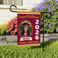 Personalized Graduation Garden Flag Class of 2026, Custom Photo Yard Sign Flag, Senior 2026 Graduation Flag, Graduation Decor Gift