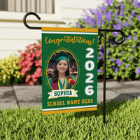 Personalized Graduation Garden Flag Class of 2026, Custom Photo Yard Sign Flag, Senior 2026 Graduation Flag, Graduation Decor Gift