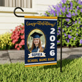 Personalized Graduation Garden Flag Class of 2026, Custom Photo Yard Sign Flag, Senior 2026 Graduation Flag, Graduation Decor Gift