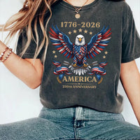 250th Anniversary America Shirt, Patriotic Eagle Shirt, 1776 2026 Tee, 4th Of July Shirt, Unisex Patriotic Shirt, USA Gifts, Americans Gifts