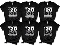 College Graduation Matching Family Shirt, Custom Class of 2026 Shirt, Senior Grad Squad Tee, Proud Mom Dad Shirt, Grad Gifts