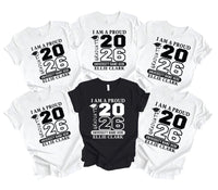 College Graduation Matching Family Shirt, Custom Class of 2026 Shirt, Senior Grad Squad Tee, Proud Mom Dad Shirt, Grad Gifts